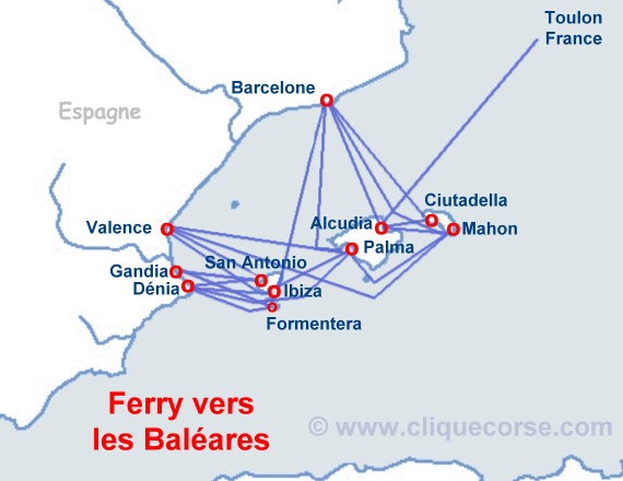 billet bateau minorque