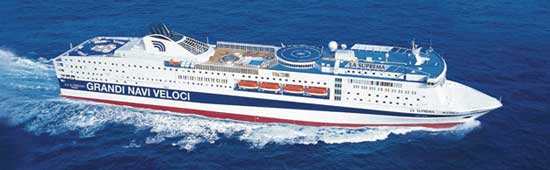 Ferry Grandi Navi Veloce Tunisie