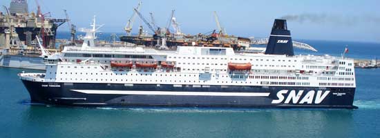 ferry SNAV Sicile