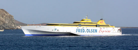 Billet bateau Fred Olsen Express
