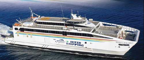 Billet bateau Inter Shipping