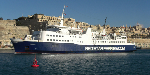 Billet bateau Red Star Ferries