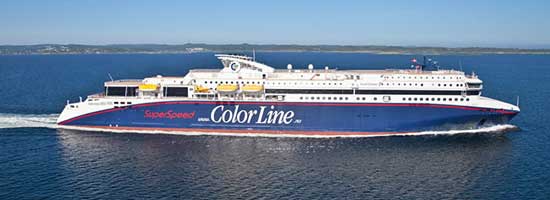Billet bateau Color Line
