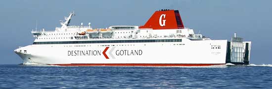 Billet bateau Destination Gotland