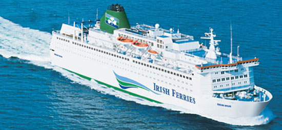 Billet bateau Irish Ferries