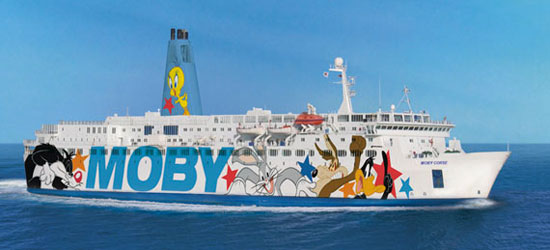 Billet bateau Moby Lines