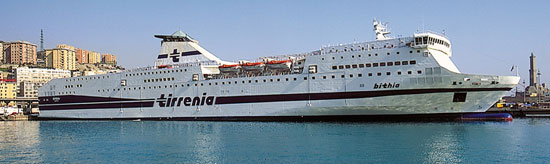Billet bateau Tirrenia