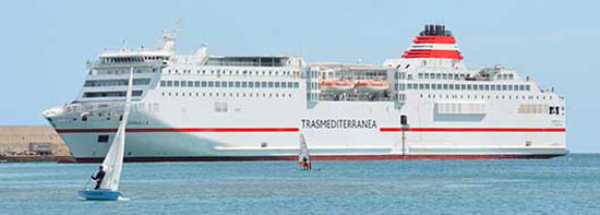 Billet bateau Trasmediterranea