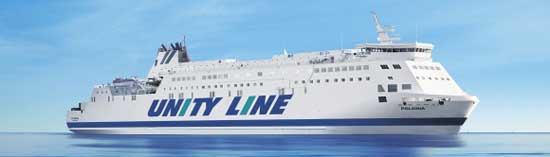 Billet bateau Unity Line